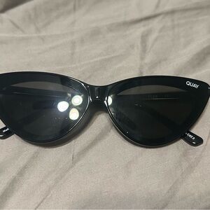 Quay Australia Sleek Black Sunglasses